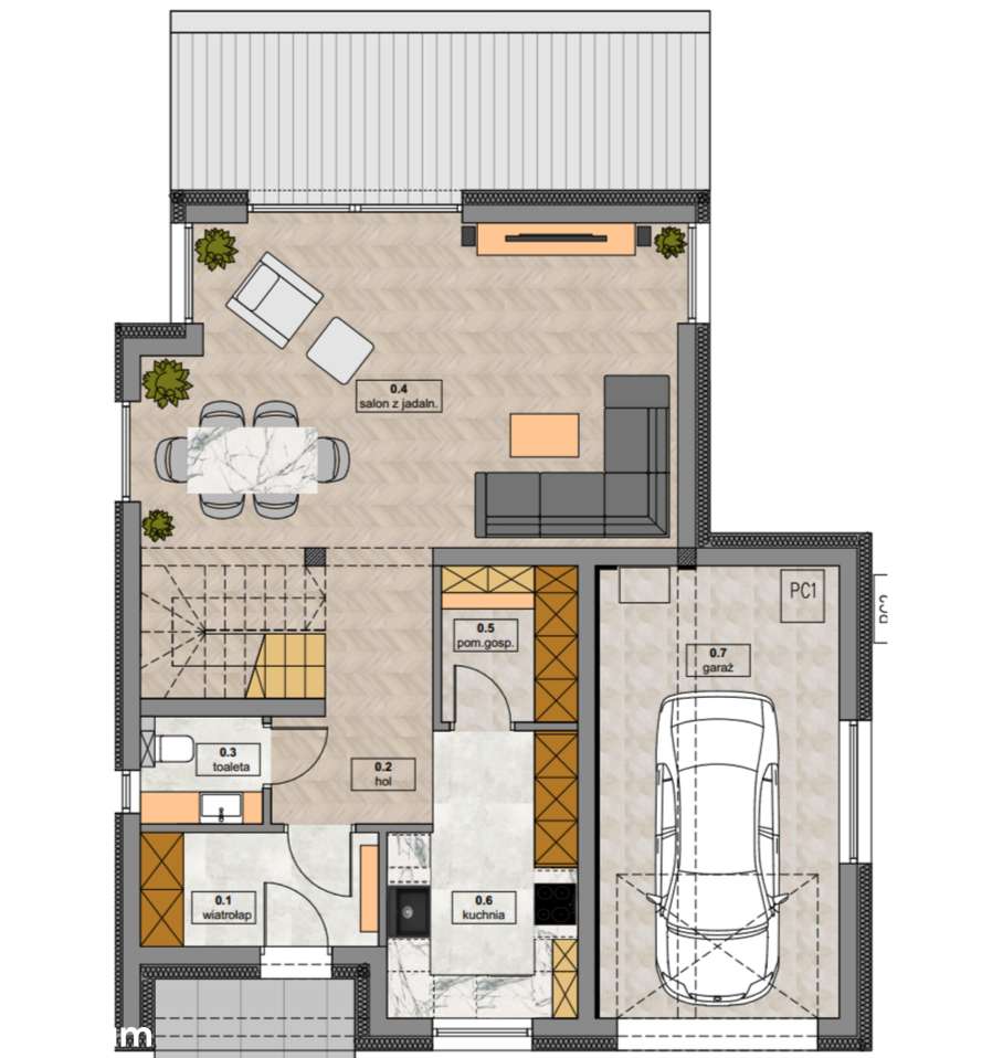 WOLNOSTOJĄCY gotowy do odbioru SUPER OKOLICA wszystkie MEDIA MIEJSKIE! - Pełny obrazek: 4/5