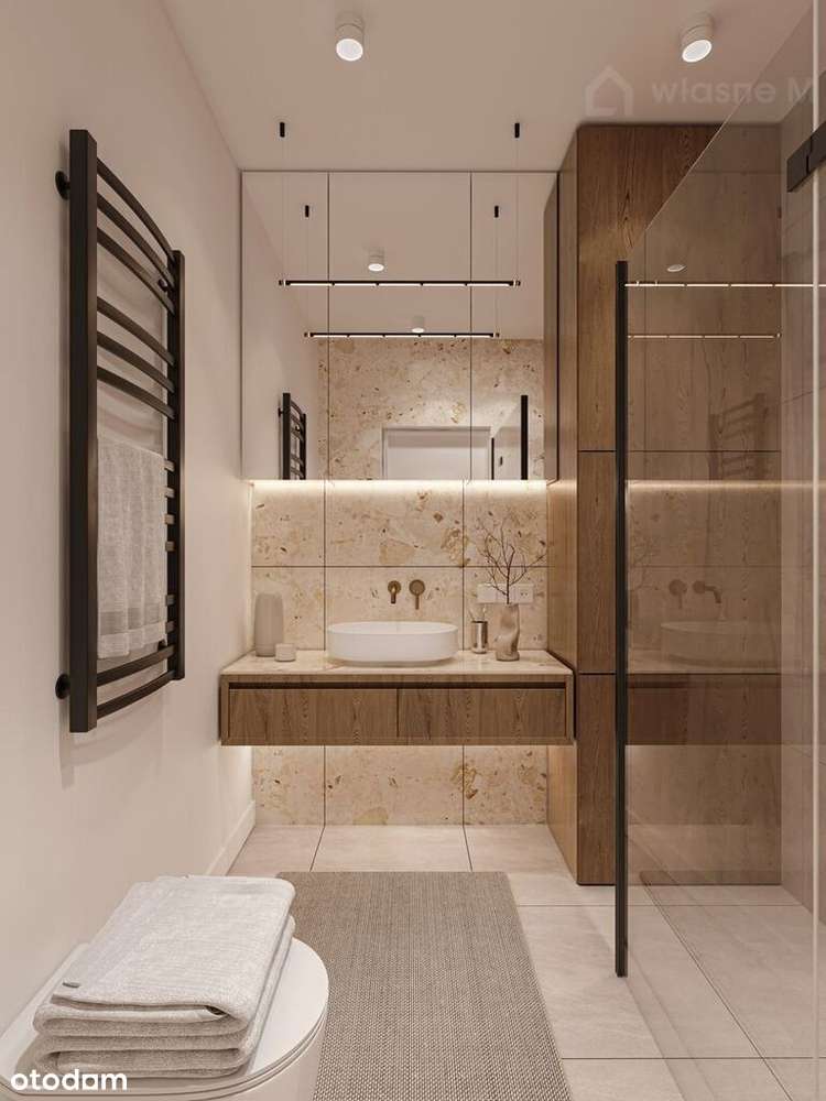 2 pokoje+garderoba ✅ podłogówka ✅ strych 17m2-3