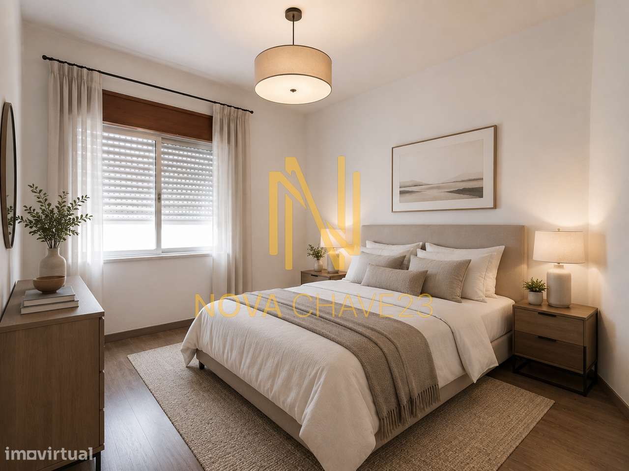 Apartamento T1 na Rinchoa | Cozinha e Sala em Open Space-11