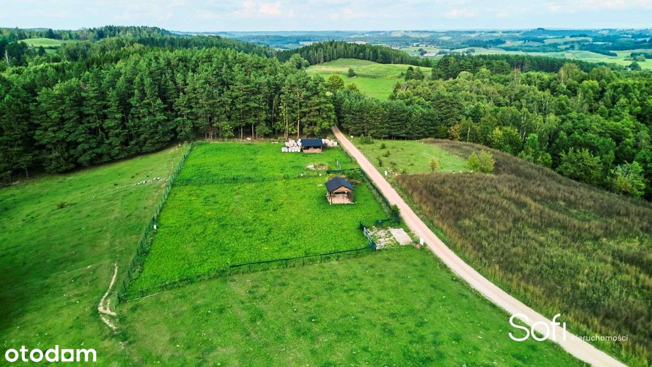 Suwalski Park Krajobrazowy! Piękna PODWÓJNA  działka z Pozw. na Bud.!-3