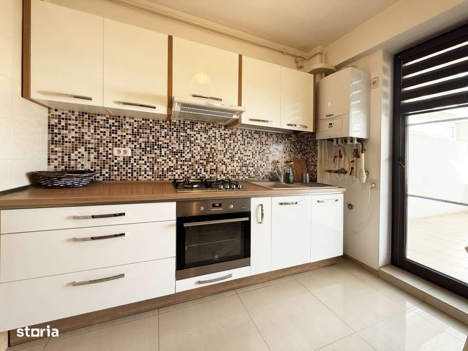 Compozitori-Apartament cu 2 camere, cu o terasa de 56mp si parcare pri - Imagine principală: 5/9