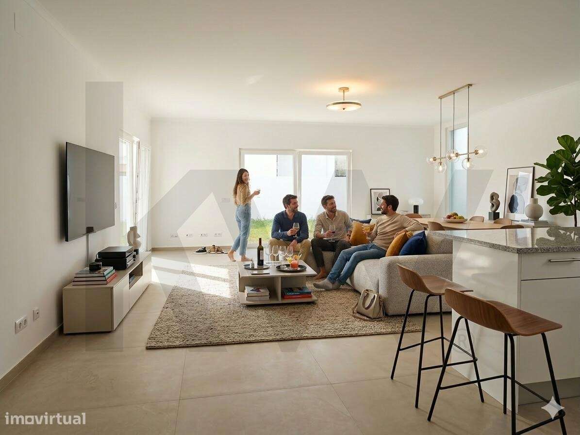 Moradia Nova Isolada T3 c/ Piscina e Anexo em terreno de 900m2 - Calda - Grande imagem: 3/37