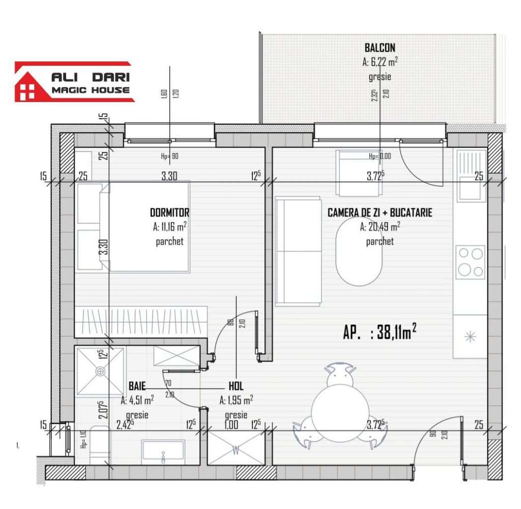 Semifinisate / Finisate / Mobilate și Utilate / Bloc Nou - 2023 - Imagine principală: 5/16