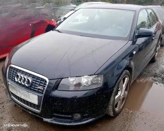 AUDI A3 8P S-LINE 3 PORTAS PEÇA PEÇAS FRENTE COMPLETA MOTOR SPORTBACK 2.0 TDI 16V BKD 140CV PORTA PORTAS MALA PARACHOQUES CAPOT FAROLIM FAROLINS AIRBAG JANTE JANTES OTICA OTICAS - 1