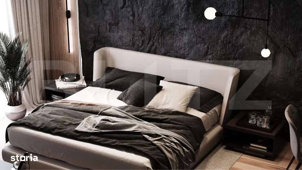 Apartament modern, cu 2 camere, 60 mp, balcon, terasa, zona Marasti - Imagine principală: 2/7