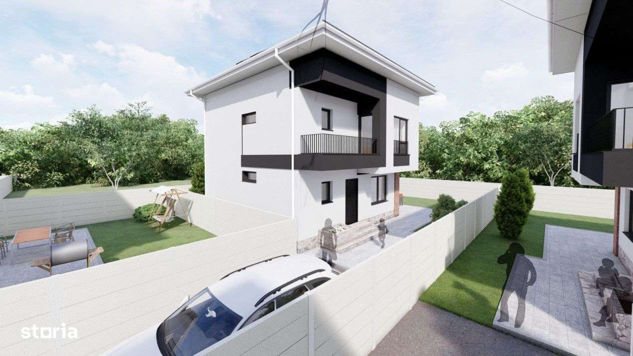 Vanzare Casa/Vila P+1+M Bragadiru-Celofibrei Ansamblu id nr 40 - Imagine principală: 4/10