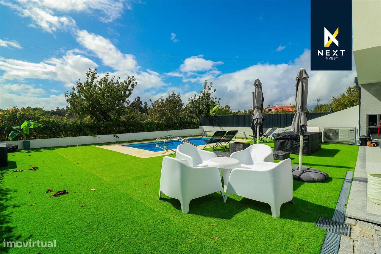 Moradia Geminada T4 com Piscina – Viseu-4