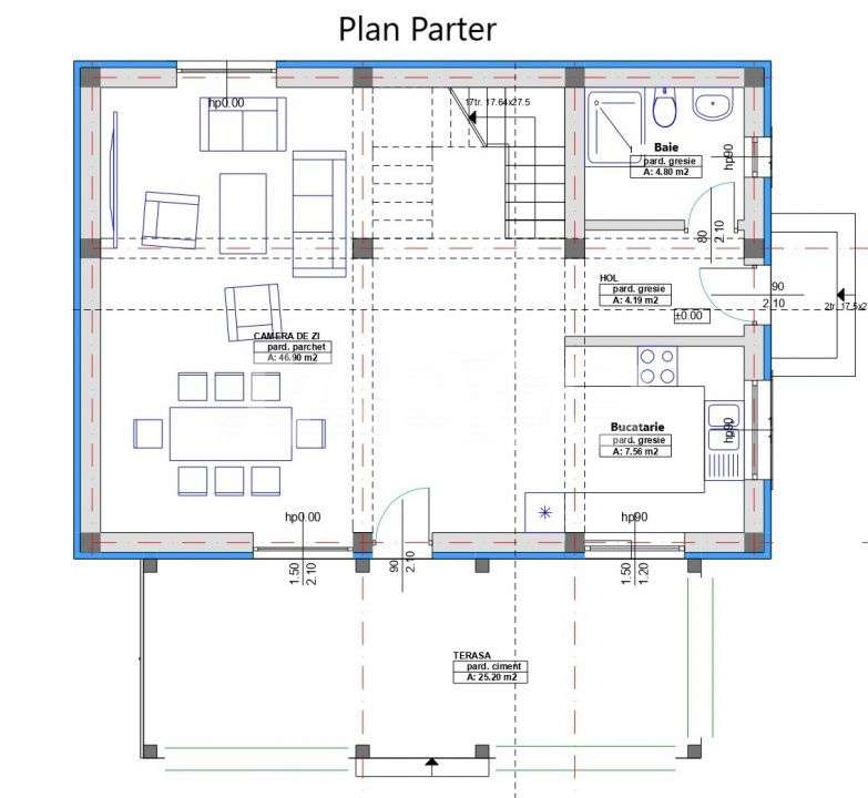 Casa individuala de vanzare cu 4 camere decomandate in Selimbar - Imagine principală: 2/4