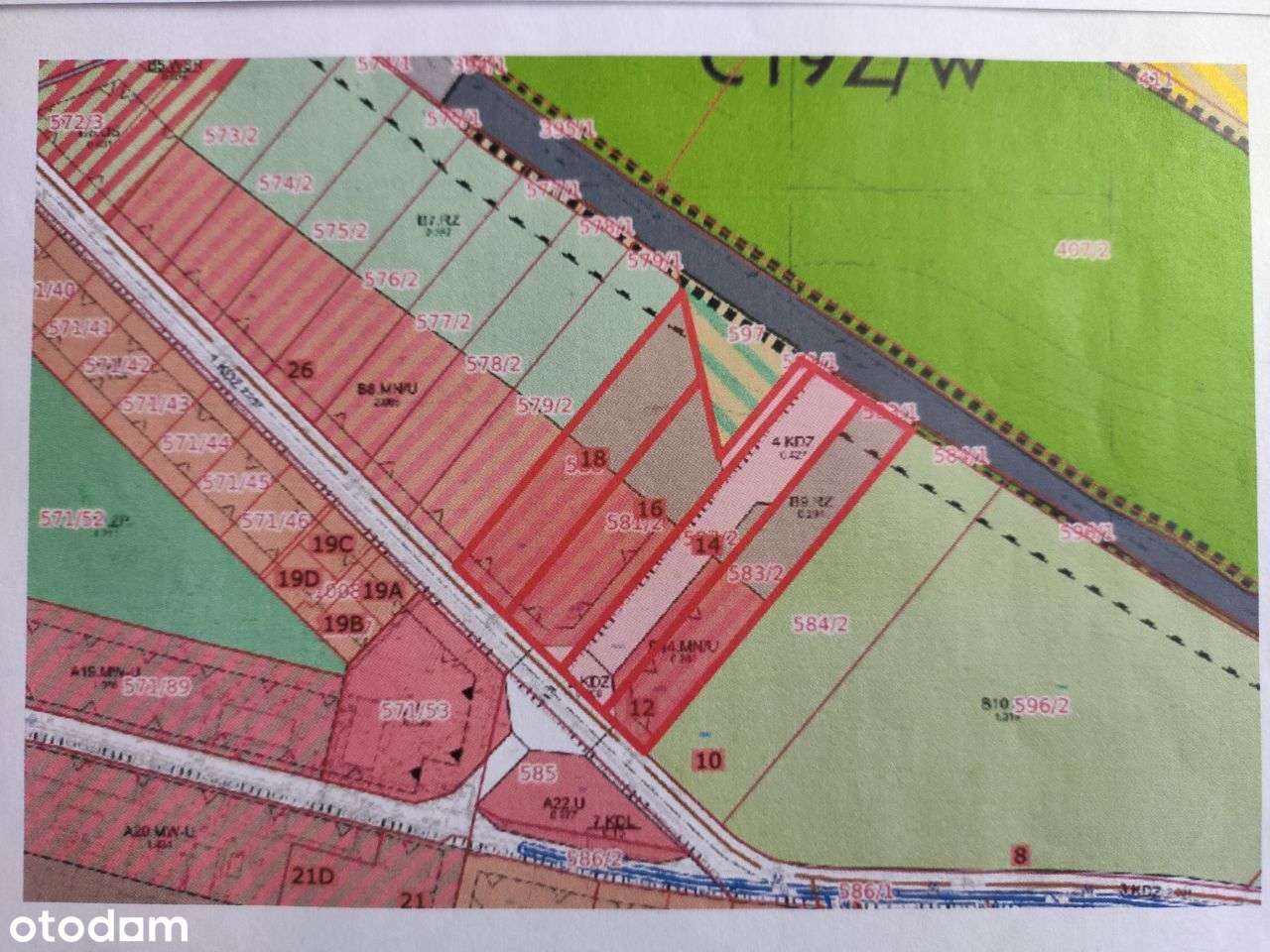 Sprzedam działkę 2,0144 ha – do zabudowy. - Pełny obrazek: 1/2