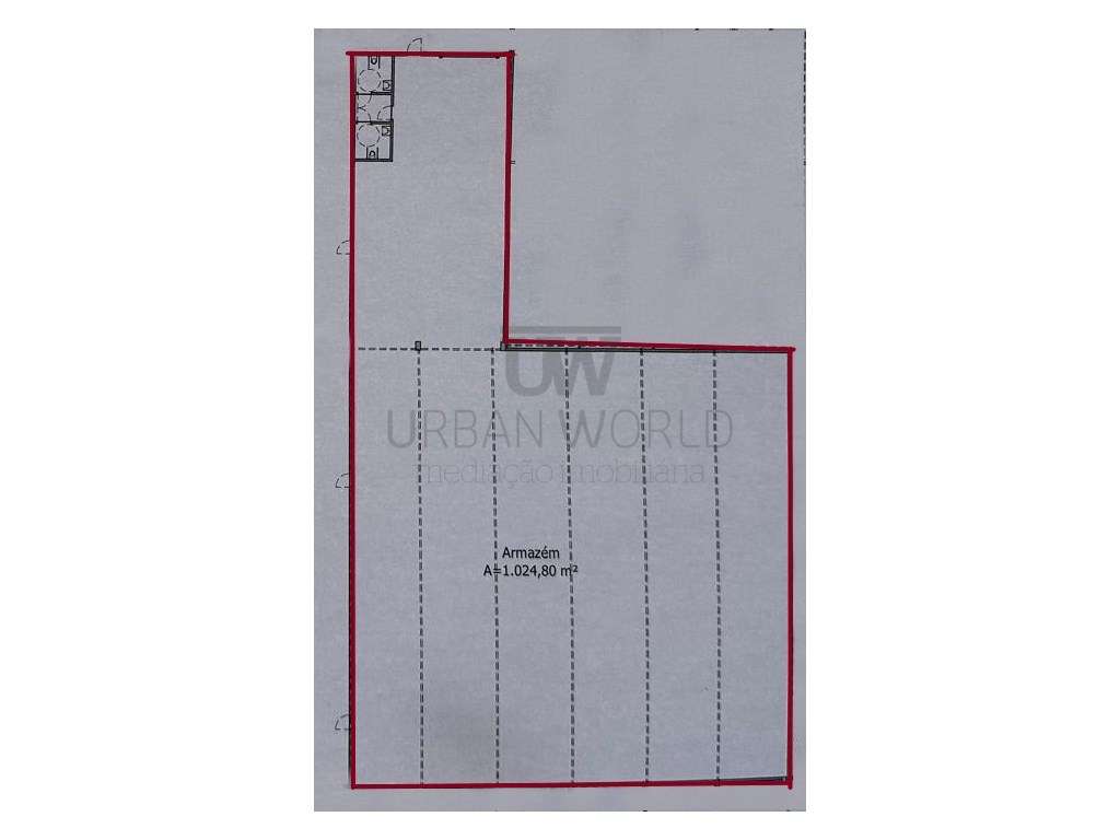 Armazém P/ Arrendamento - NOVO - Montijo, Setúbal 1.024,8 m² - Grande imagem: 2/3