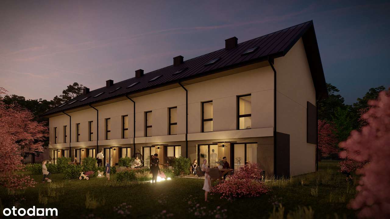 DOM Szeregówka 119m2 WIELOGŁOWY -  II etap, 4pokoje - Pełny obrazek: 5/7