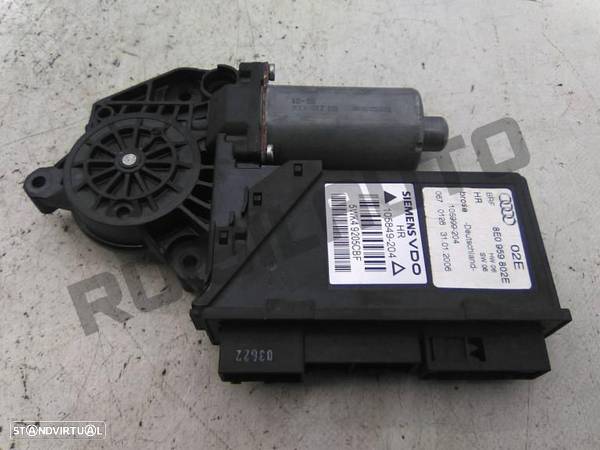 Motor De Elevador Trás Direito Confort 8e095_9802e Audi A4 B7 ( - 3