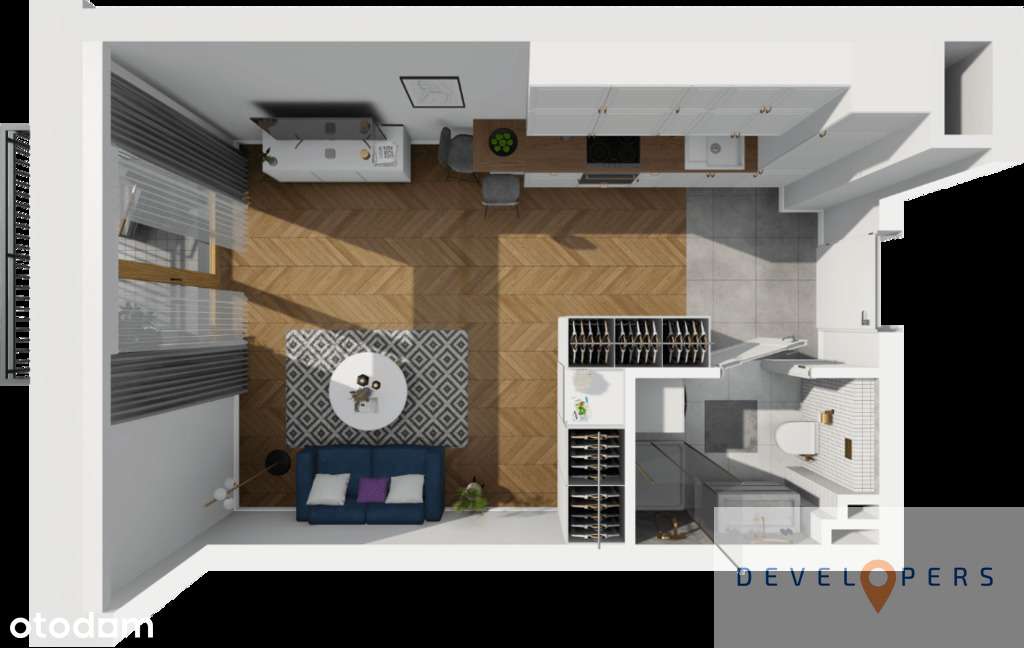 Nowa gotowa kawalerka I Hala garażowa I winda - Pełny obrazek: 2/8