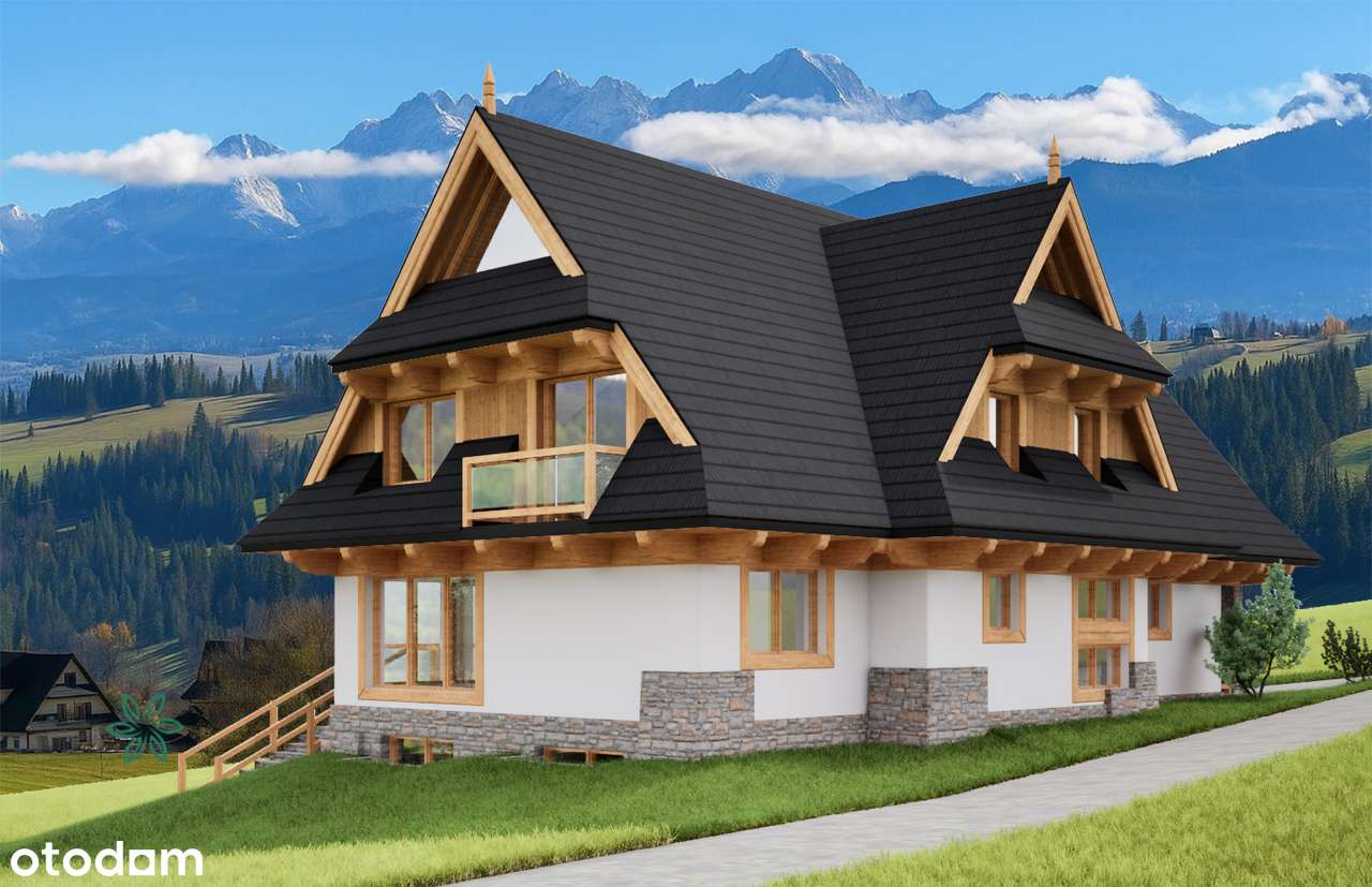 Ząb, widokowa działka budowlana, 7km od Zakopanego-5