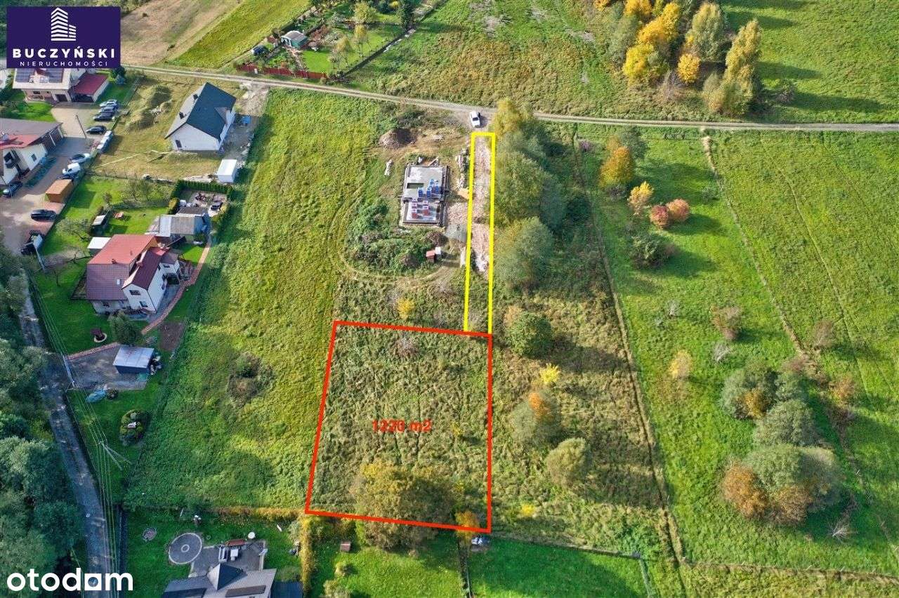 Działka, 1 200 m², Bystra-5