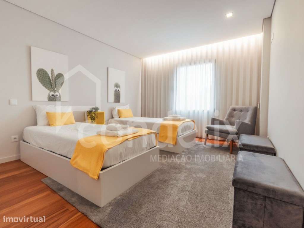 Apartamento T3 com vista rio, para venda no Freixo, Gondomar-31