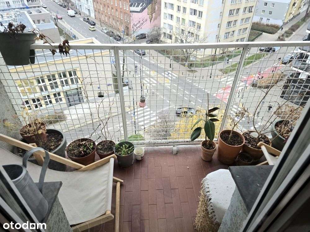 Ciche 2 pokoje z loggią na Powiślu-2