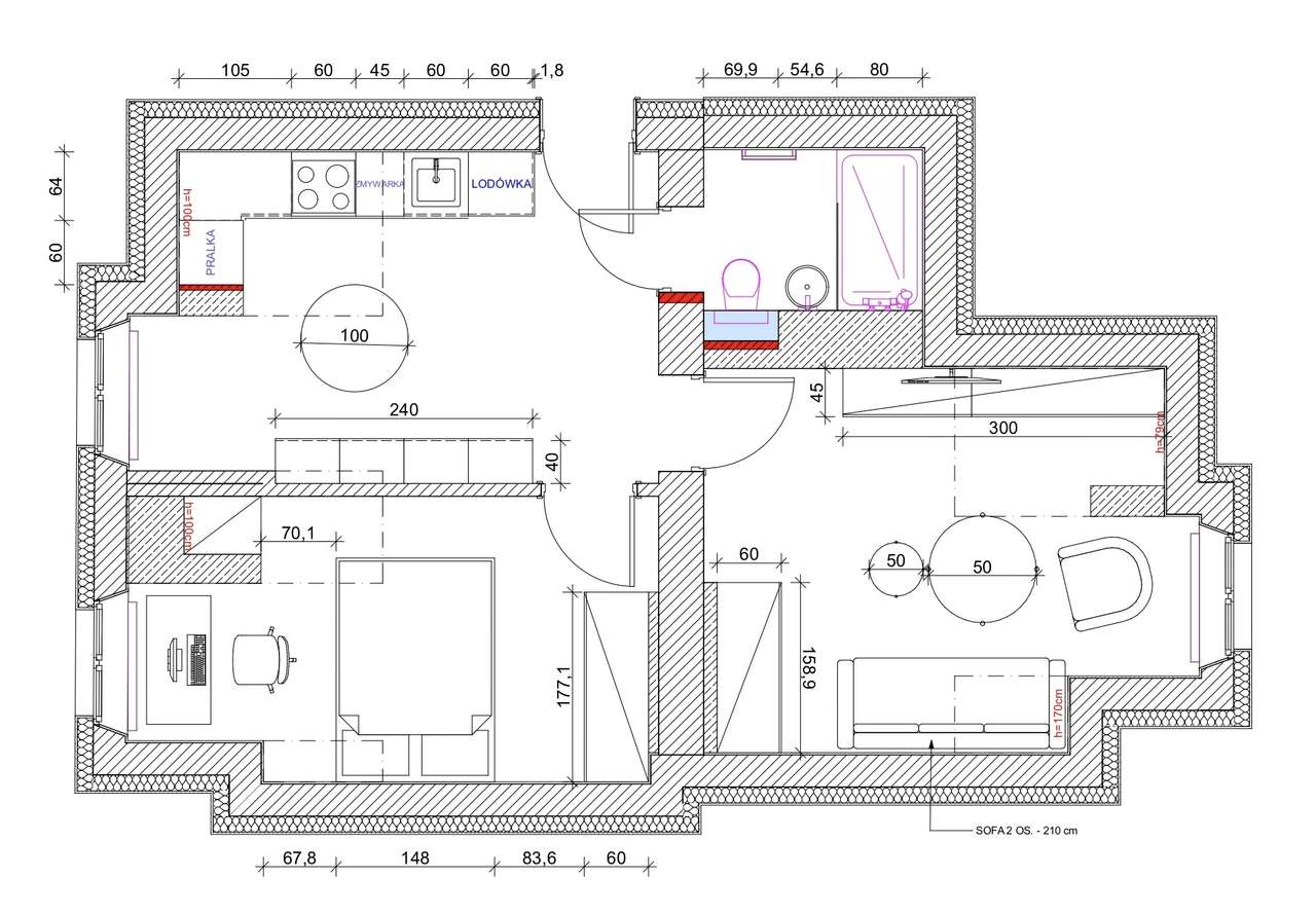 Wyjątkowe, 3-pokojowe, po remoncie - z widokiem na Tatry i Tyniec-7