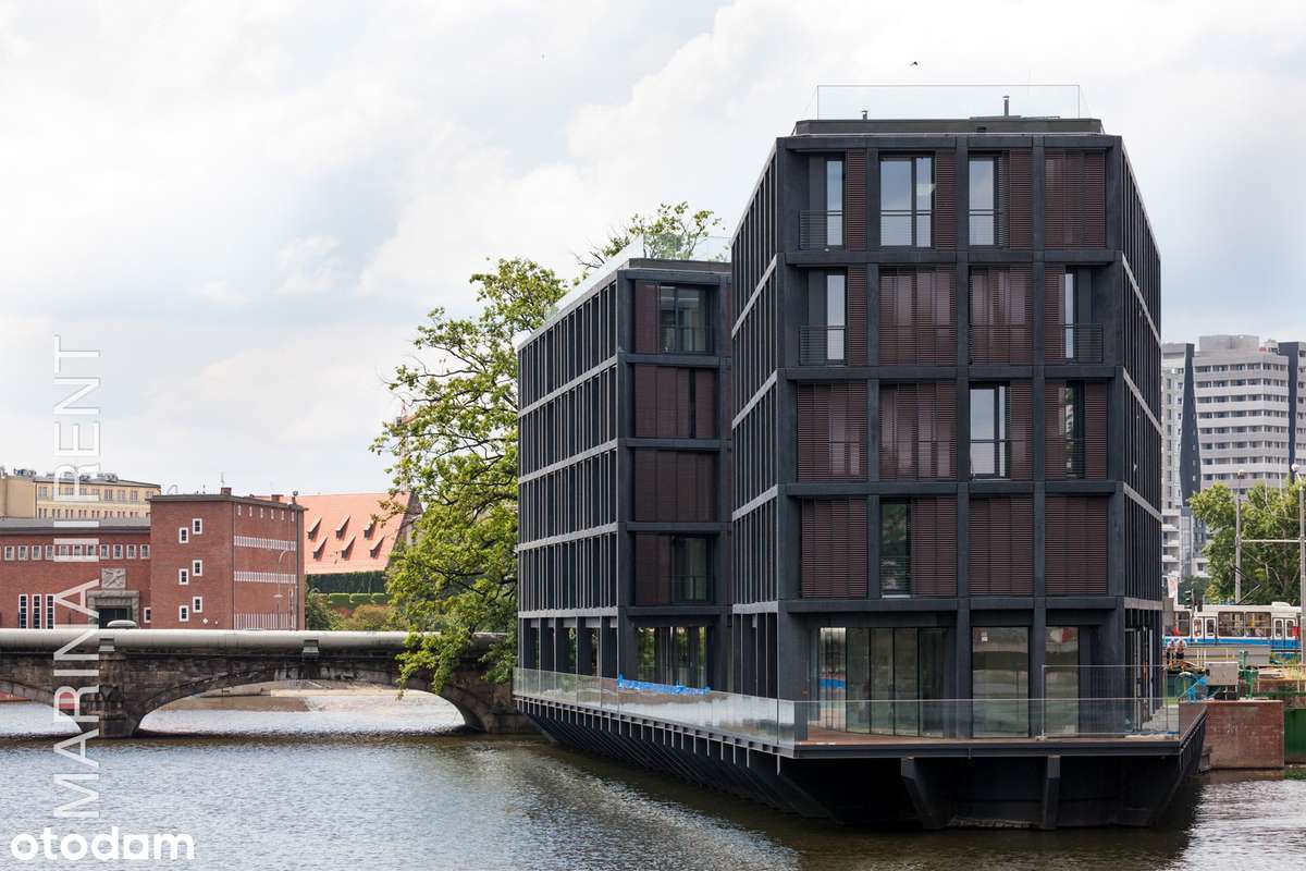 Nowoczesny apartament w budynku Marina nad Odrą