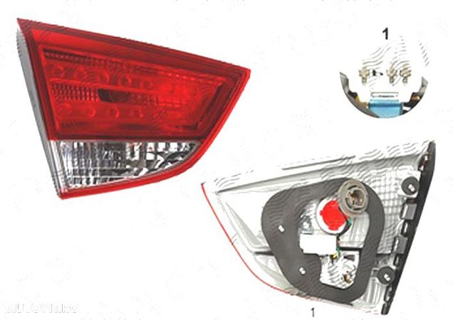 Lampa spate, stop Hyundai Ix35 (Lm), 10.2009-, spate, stanga/dreapta, interioara; cu cablaje, OE - 1
