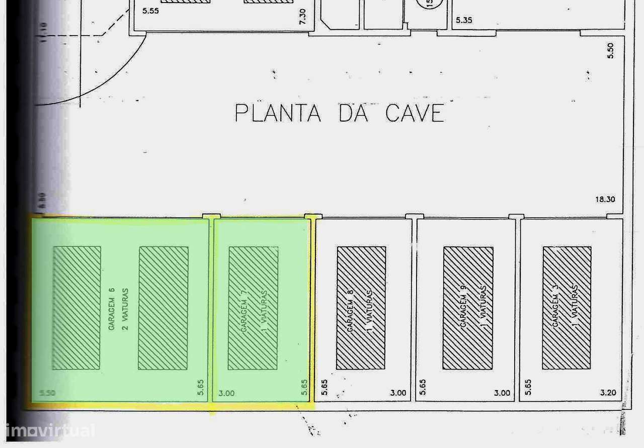 Apartamento duplex T4 com 3  garagens-10