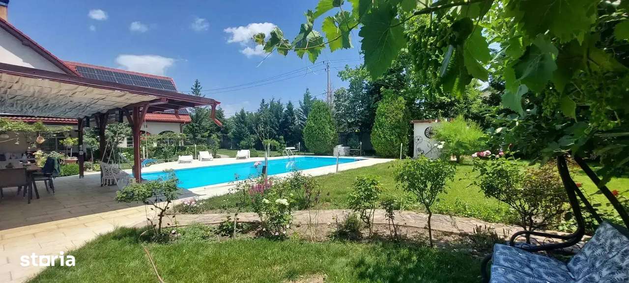 Vila cu 8 Camere Corbeanca | Curte 2300mp | Piscina | Semineu | Sauna - Imagine principală: 4/20