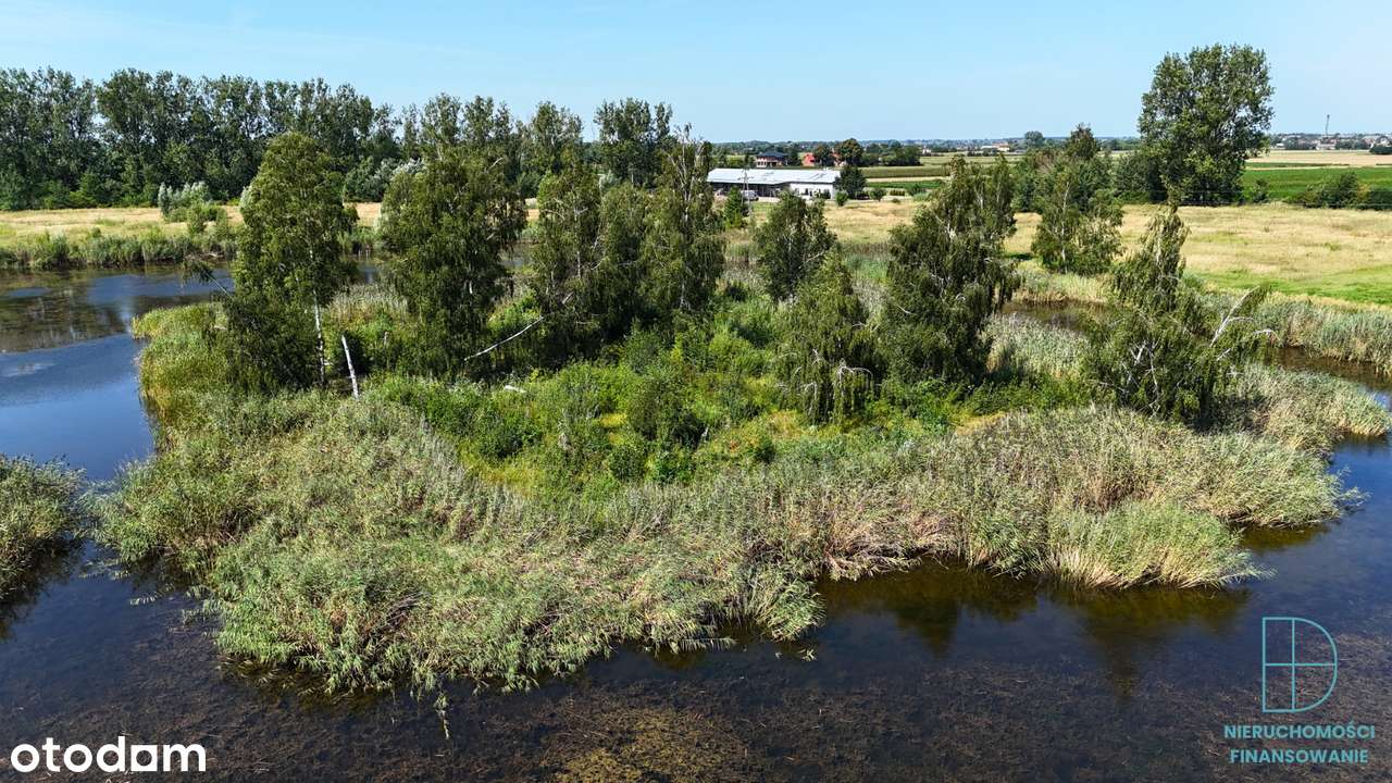 Działka inwestycyjna 7,4 ha ze stawem – przy DK92 i A1-12