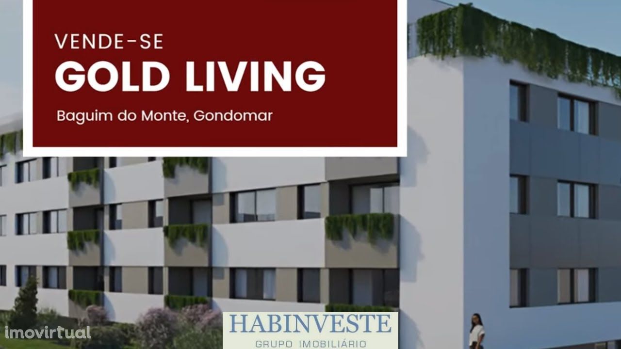 APARTAMENTO T2 EMPREENDIMENTO GOLD LIVING - QUINTA DA MISILVA - GONDOM