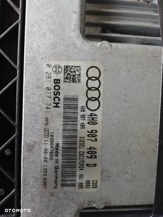 STEROWNIK AUDI A8 4.2 0281017741 4H0907409D - 2