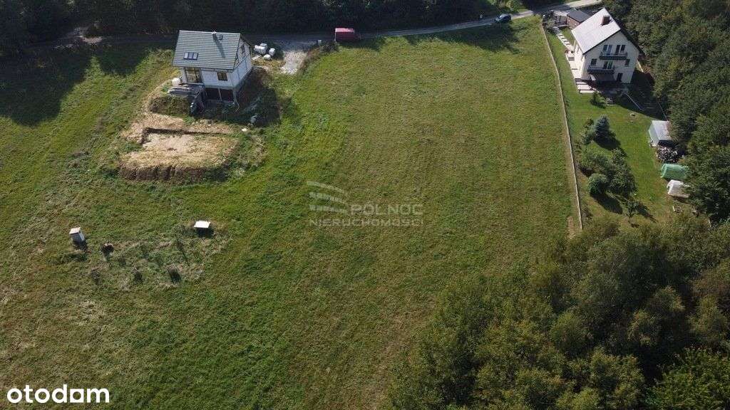 Widokowa działka w Jasieniu z warunkami zabudowy - Pełny obrazek: 4/11