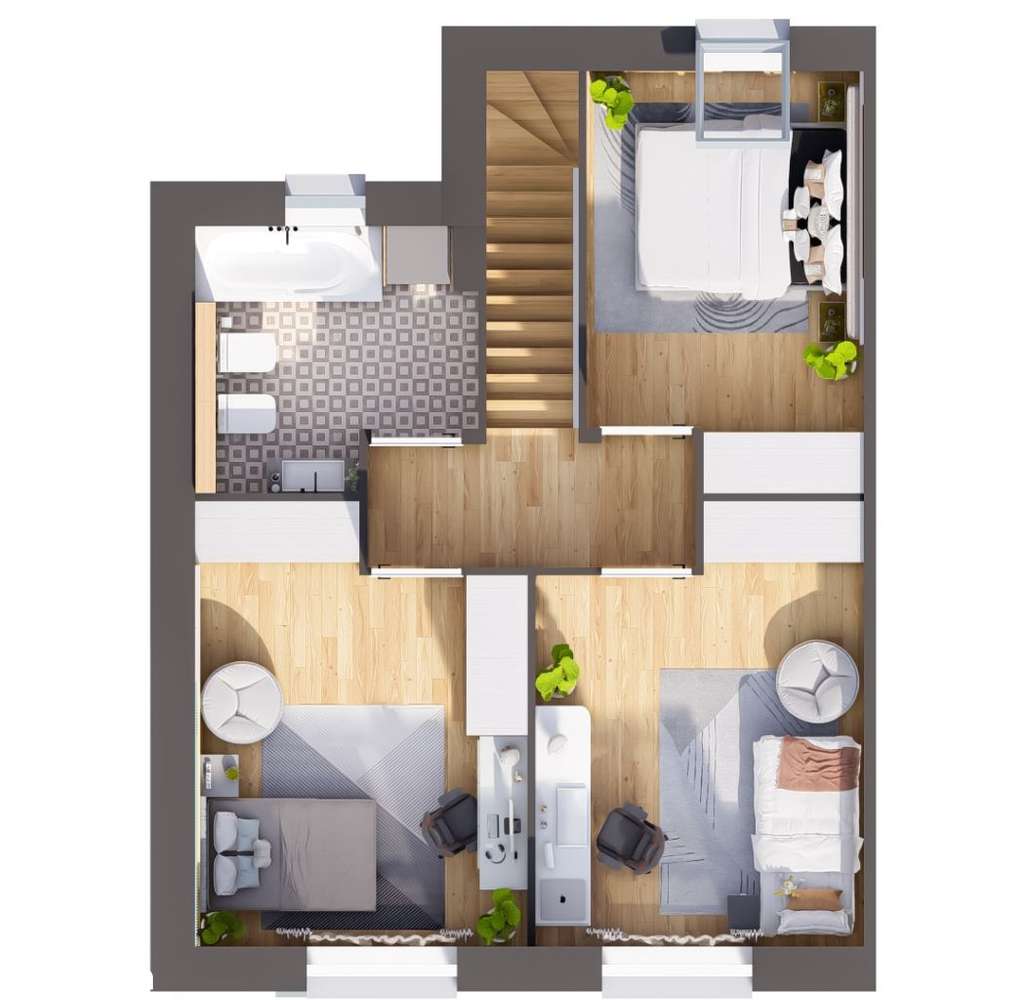 ❤️Leśnica→Miękinia→segment z ogrodem→bezpośrednio❤ - Pełny obrazek: 4/7