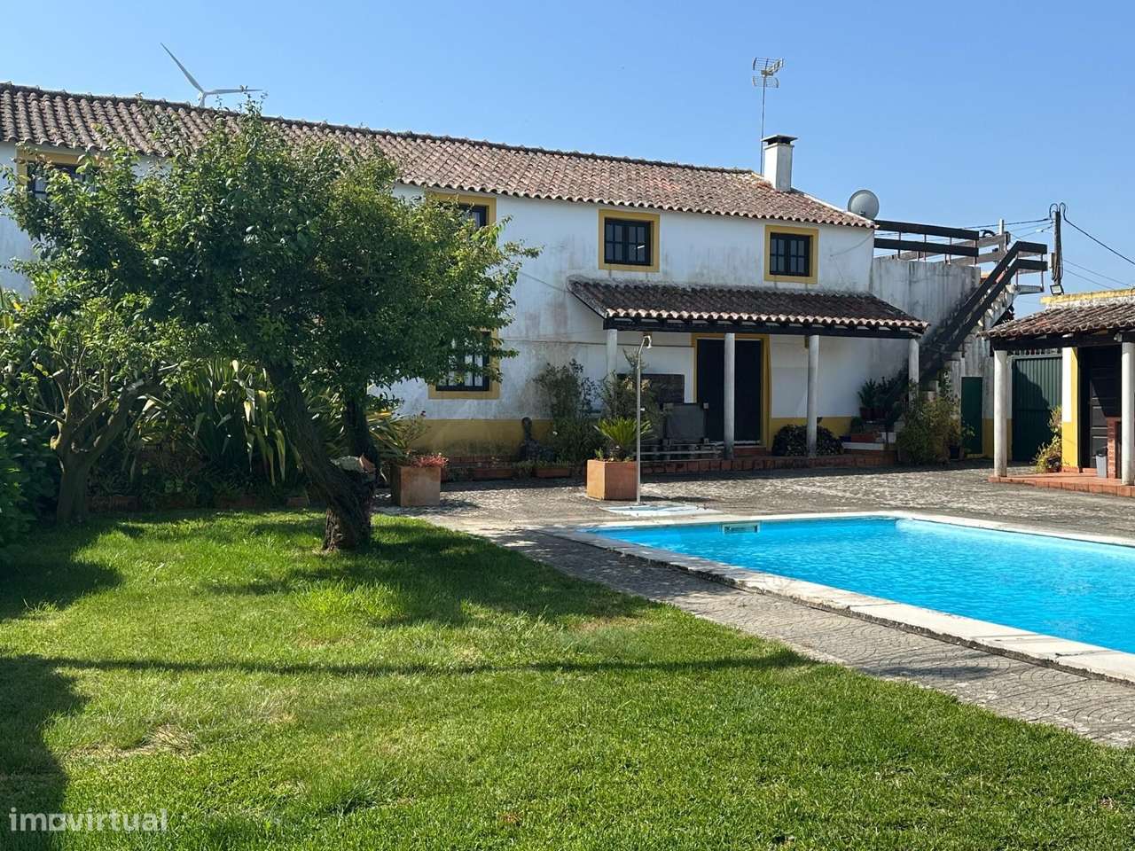 Quintinha de 2160m2 I Casa com 6 quartos+piscina I Painho Cadaval - Grande imagem: 2/60