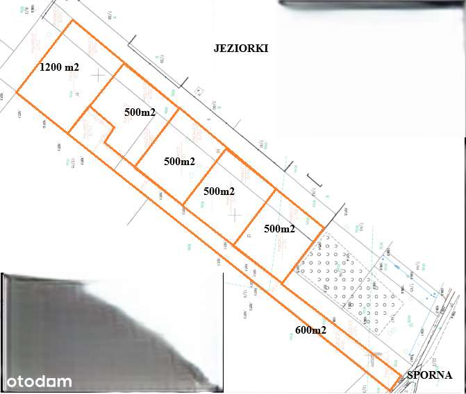 Działka z MPZP pod 10 lokali bliźniaki Bezpośrednio Cenna Brutto VAT23 - Pełny obrazek: 2/2