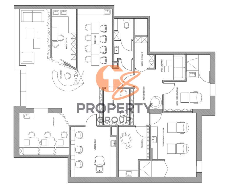 Lokal z najemcą w miasteczku Wilanów 145 m2 - Pełny obrazek: 4/5