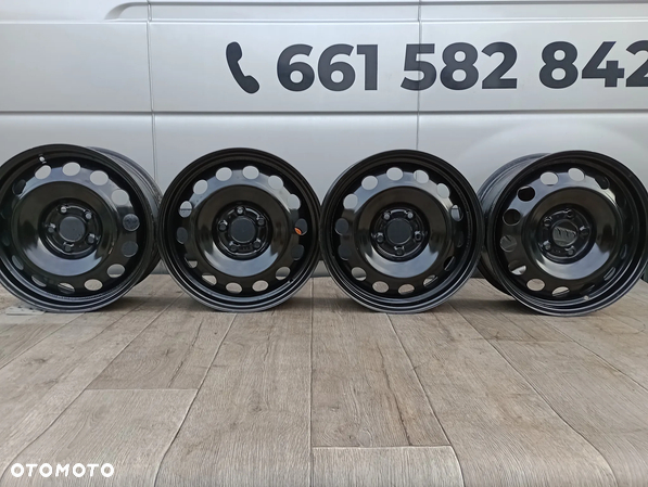 FELGI STALOWE 5x108 R16 6,5J ET47  Peugeot 508 607 Boxer Rifter Partner Citroen Berlingo C4 Toyota Proace City - 1