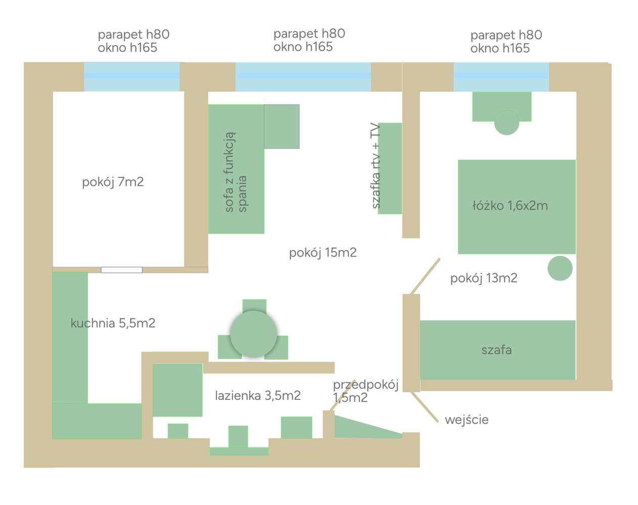 Koszutka | 3 pokoje | po generalnym remoncie| idealne pod inwestycję-17