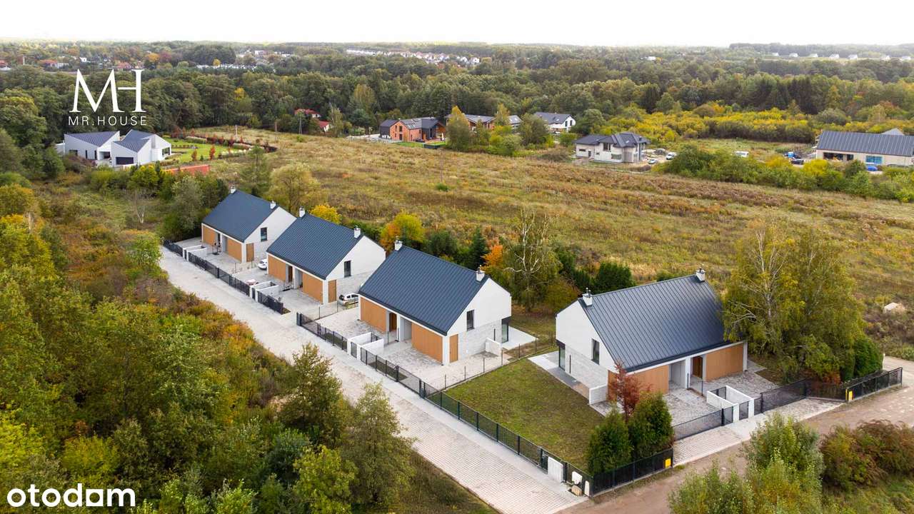 DOM dla rodzin 2+1 lub 2+2 – komfortowy, energooszczędny. | ZŁOTNO-16