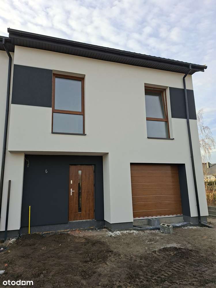 Segment skrajny 136 m2 z ogrodem 277 m2 i garażem, Głosków - Pełny obrazek: 4/5