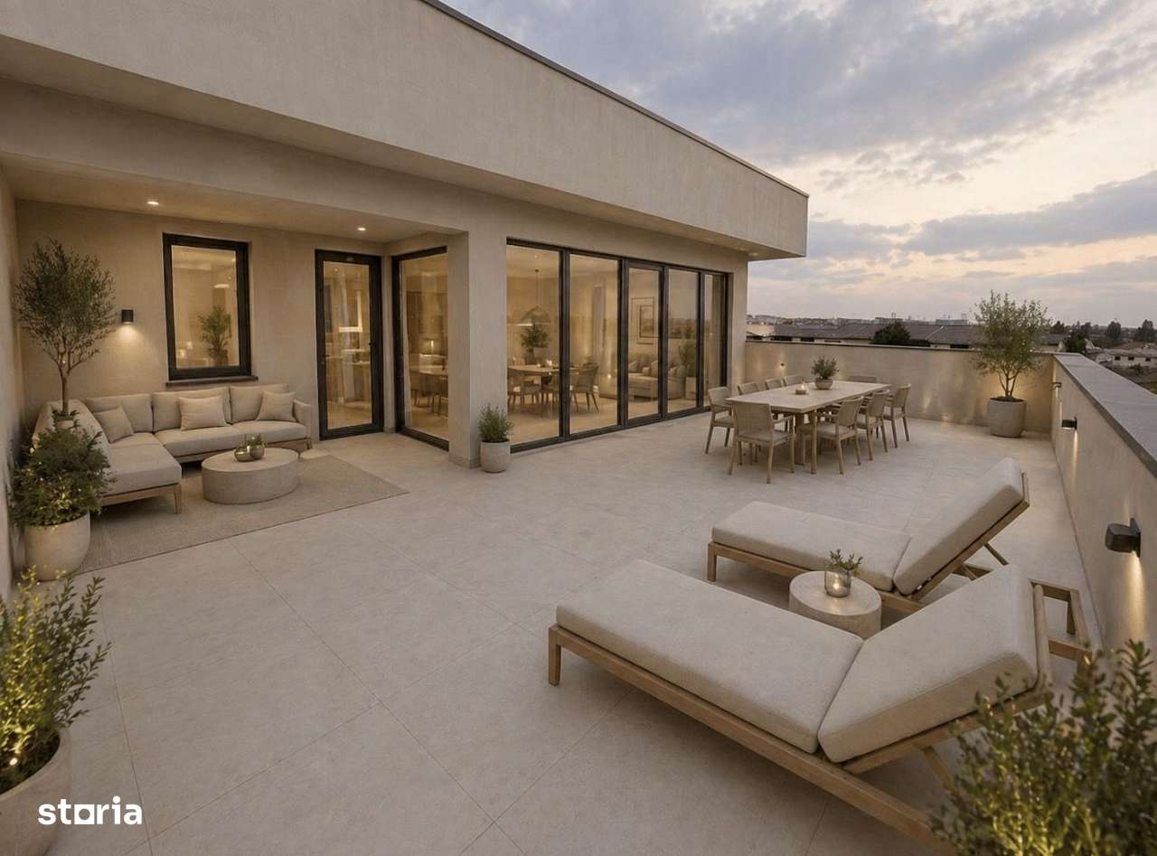 PENTHOUSE-bloc NOU!FINISAT COMPLET LA ALEGERE-AP 4 camere-Raul Doamnei