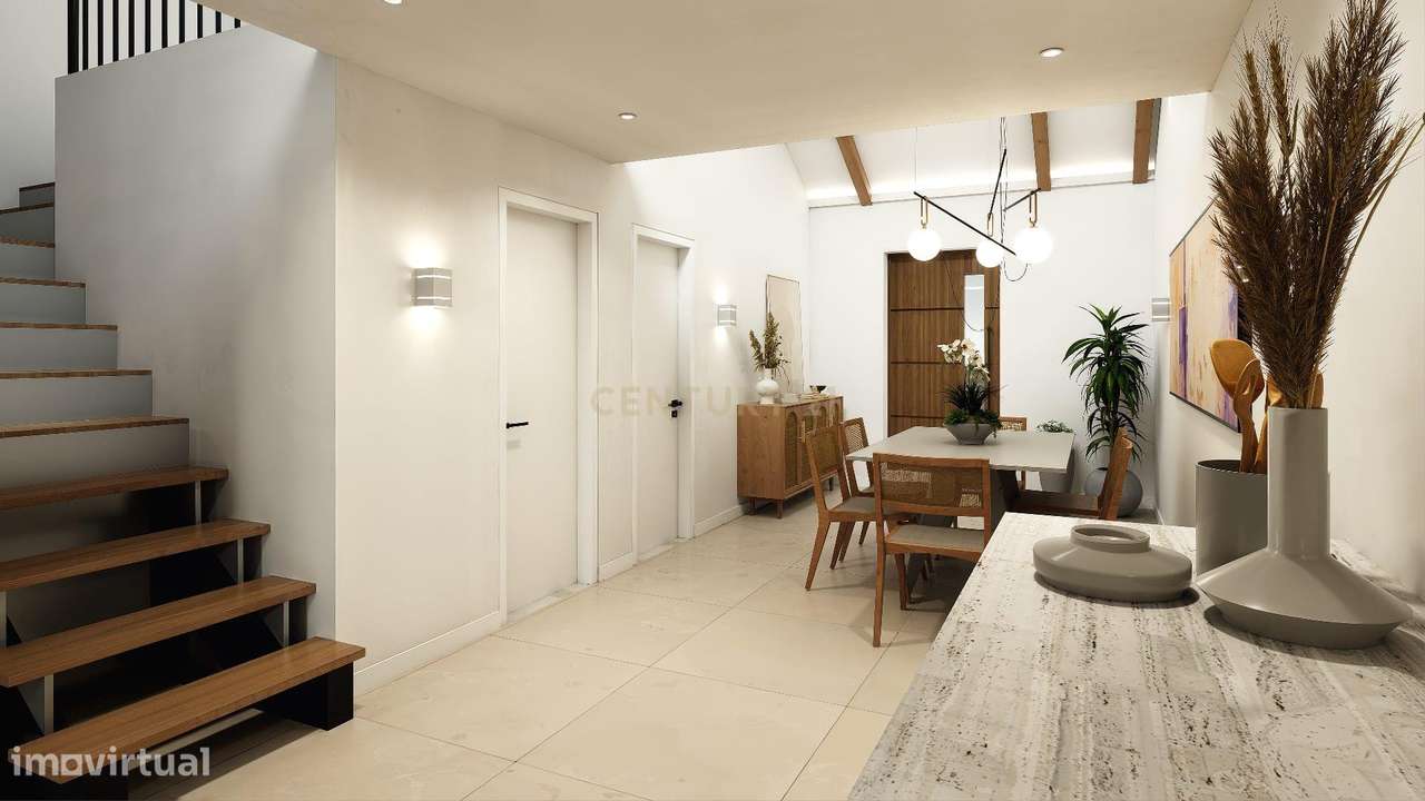 Moradia contemporânea em fase de remodelação integral-28