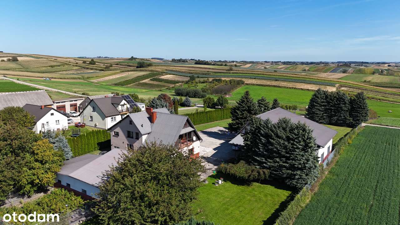 Nieruchomość z potencjałem inwestycyjnym - dom, hale, 1,42 ha ziemi-3