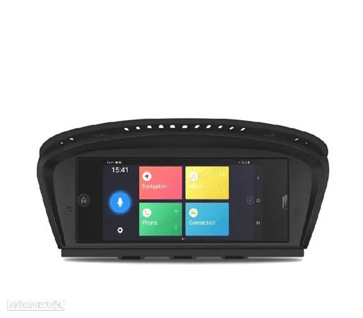 AUTO RÁDIO GPS ANDROID 12 PARA BMW SERIE 3 E90 E91 E92 E93 SERIE 5 E60 E61 E63 E64 05-08 CCC - 7