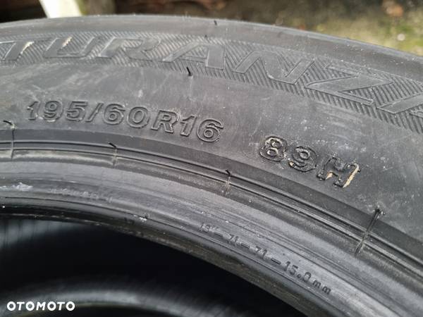 Nowe Opony 2023 r Bridgestone turanza T001 195/60 16 89H - 3