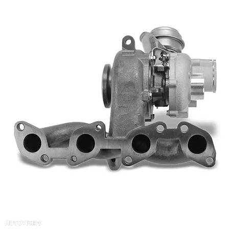 Turbina / turbo compresor suflanta Audi A3 8P, Seat Altea Leon Toledo 3, Skoda Octavia 2 Superb 2, VW Golf 5, Passat B6, Touran, Jetta 3, motoare 2.0 diesel AZV, BKD, BEE, BKP, BMA, BVE, BWV - 2