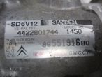 Compressor AC 9655191680 PEUGEOT 1007 1.4HDI 2006 DIESEL SANDEN CITROEN C3 PLURIEL 2005 1.4I GASOLINA SANDEN CITROEN C3 2004 1.4HDI 0P DIESEL SANDEN CITROEN C2 2007 1.0I 0P GASOLINA SANDEN CITROEN C3 2006 1.4HDI 70CV 5P CINZA DIESEL SANDEN - 4