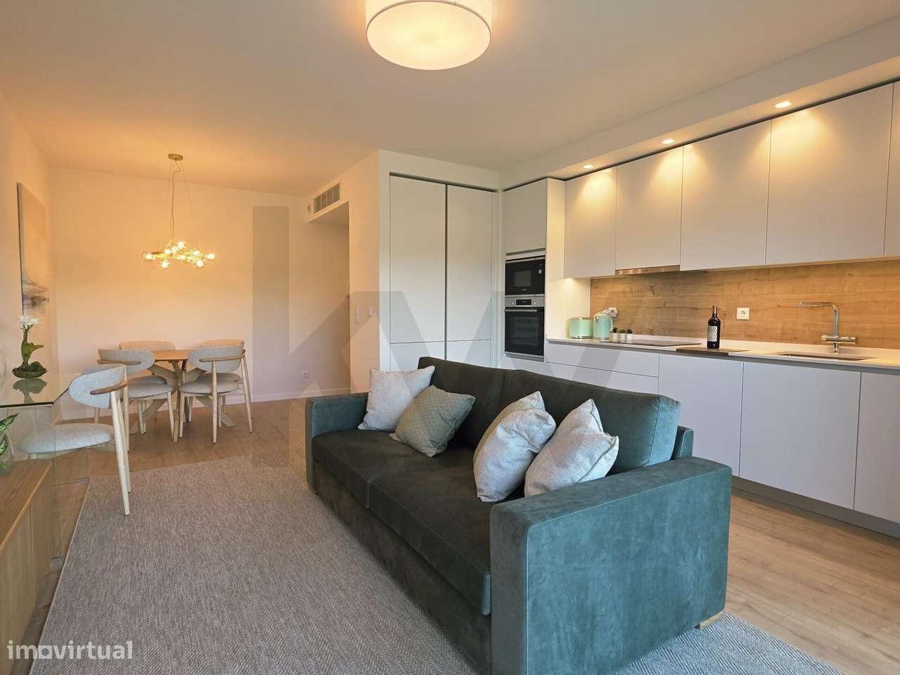 Apartamento NOVO Totalmente Mobilado, Com Varanda e Vista Panorâmica p - Grande imagem: 4/44