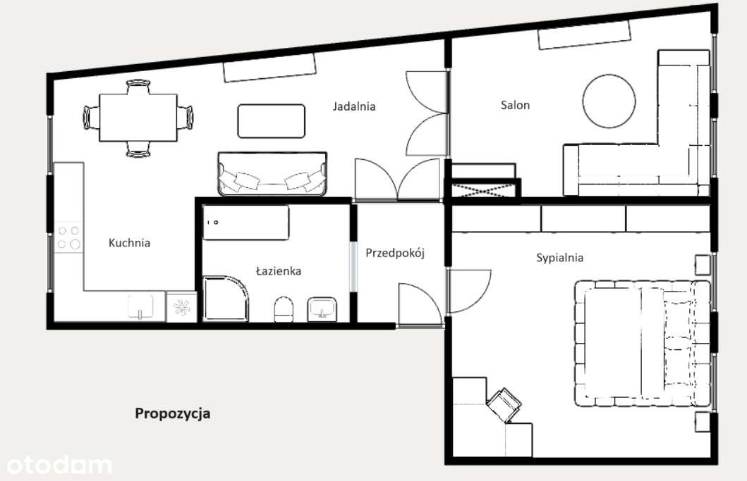 Mieszkanie w Sercu Miasta do Własnej Aranżacji-18