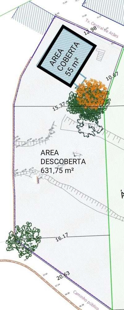Terreno com Projeto Aprovado para Moradia T3 com Piscina | Pronto para-12