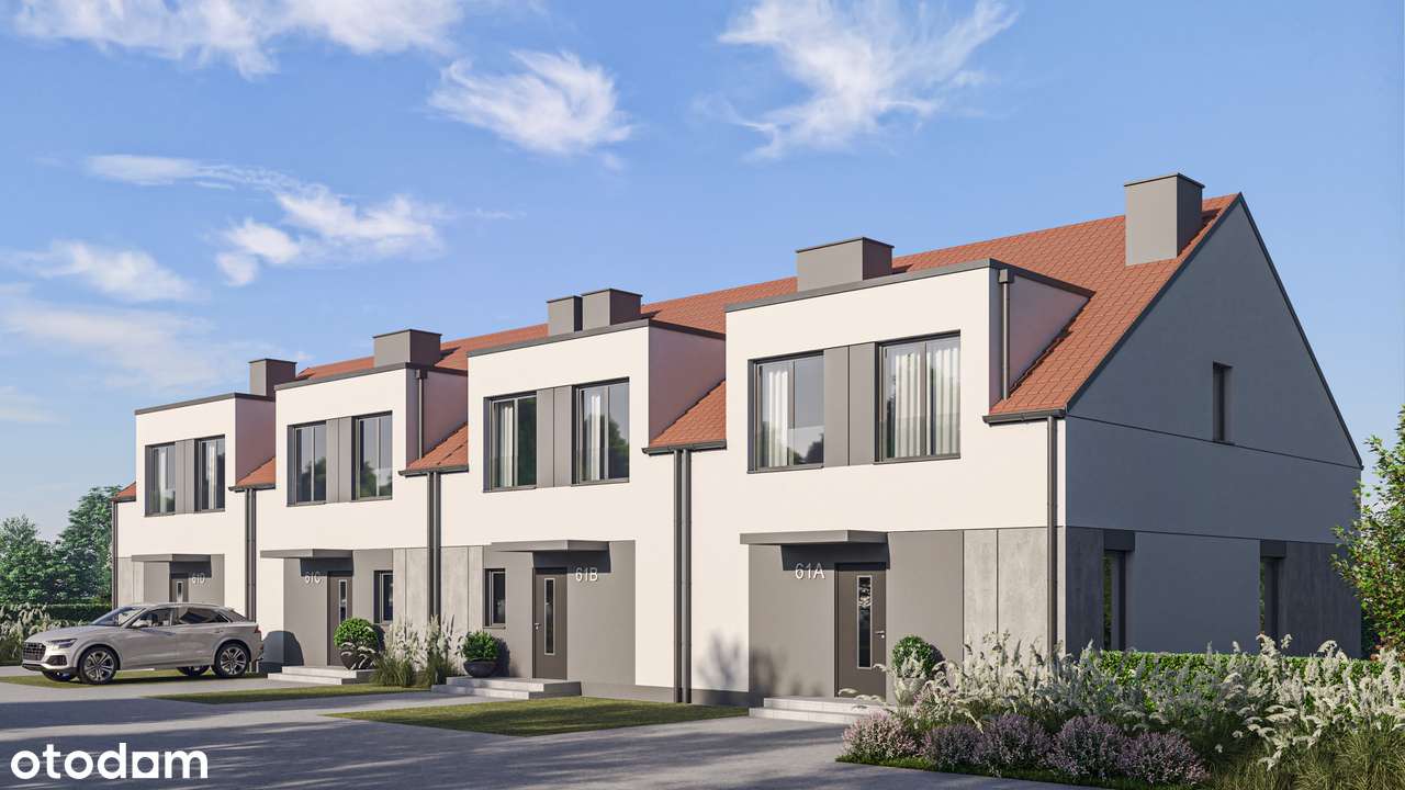 Nowoczesne domy w zabudowie szeregowej – Brodzka 61, Wrocław - Pełny obrazek: 2/7