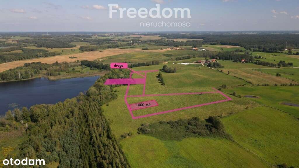 Działki na Mazurach – Elganowo, gm. Pasym, 10 ar - Pełny obrazek: 3/20